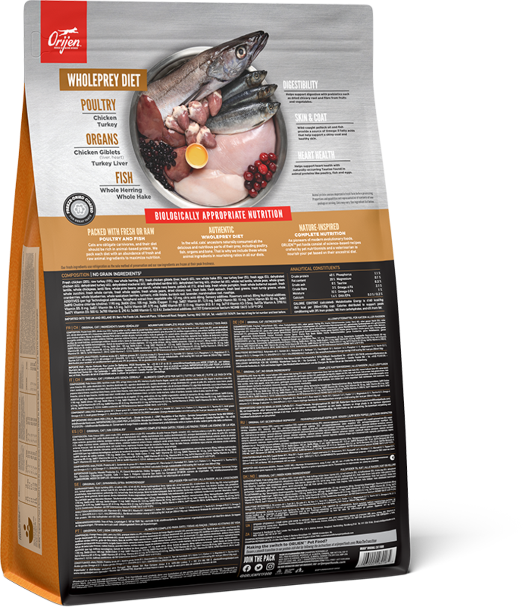 ORIJEN Original Cat-1.8kg[渴望全猫粮-1.8kg] image 1