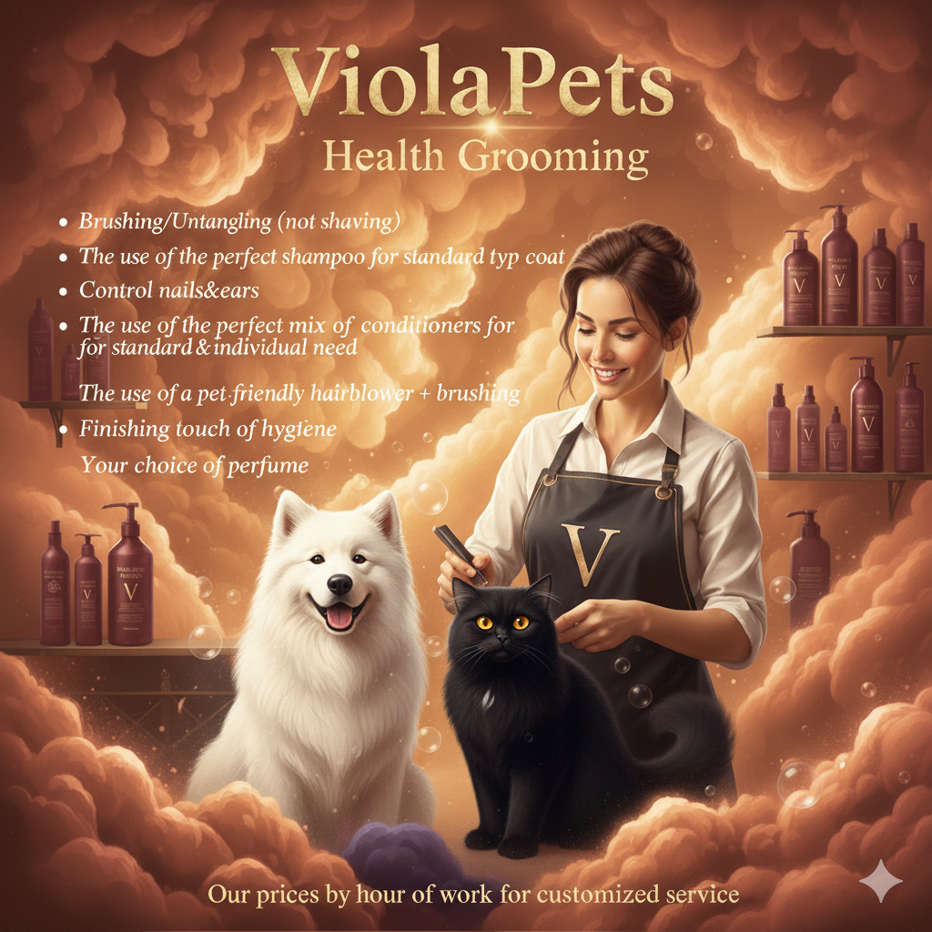 ViolaPets Grooming Card-ISB SPAx3[ViolaPets伊珊娜洗护卡-奢华SPA洗护x3]