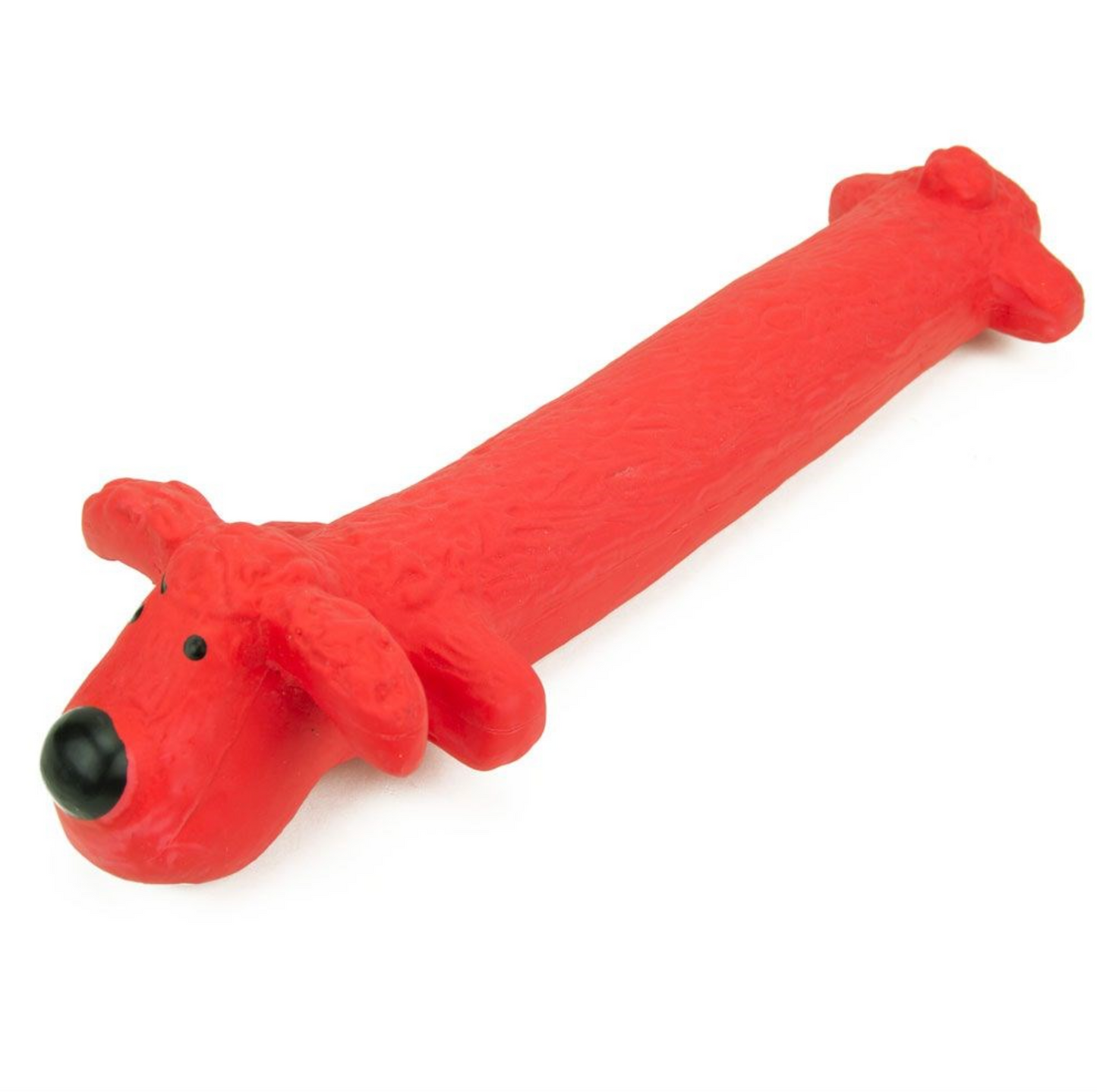 Great&Small Latex Red Long Dog[Great&Small乳胶发声玩具-大红狗好运款]