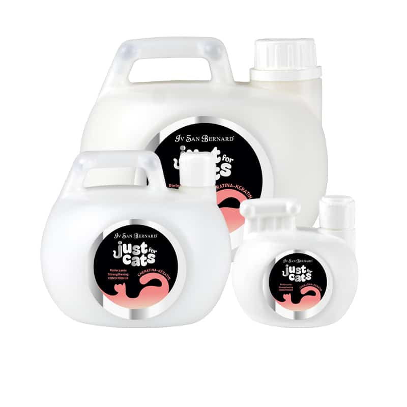 Iv San Bernard-Just for Cats: Keratin SH/CON w Pump[伊珊娜-猫猫专属: 强健毛发香波/护毛素-配泵头] image 2