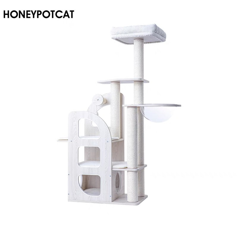 Honeypot Cat-Eco-Friendly Wood Cat Tree[蜜罐猫-生态板木质猫树] image 3