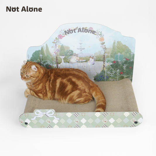 NotAlone-Afternoon Tea Cat Scratching Board[不孤岛-茶话会猫抓板] image 0