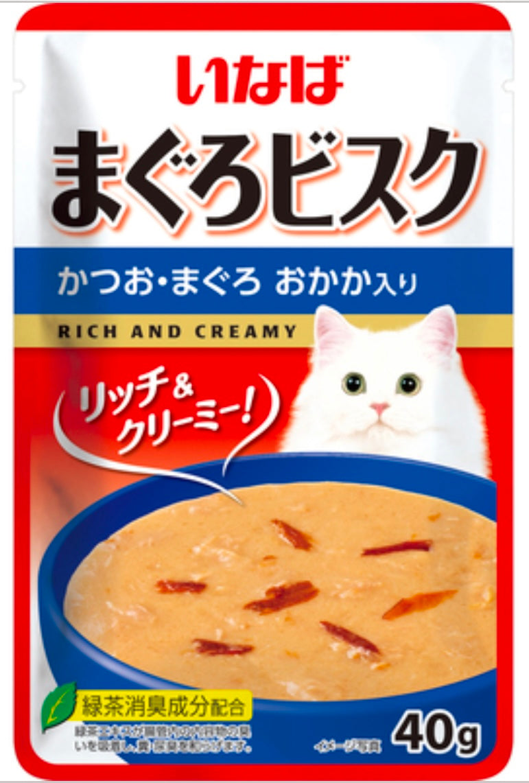 NEW!INABA-Silky Thick Soup Meal Pack:40g[新品INABA-丝滑浓汤餐包:40g] image 3
