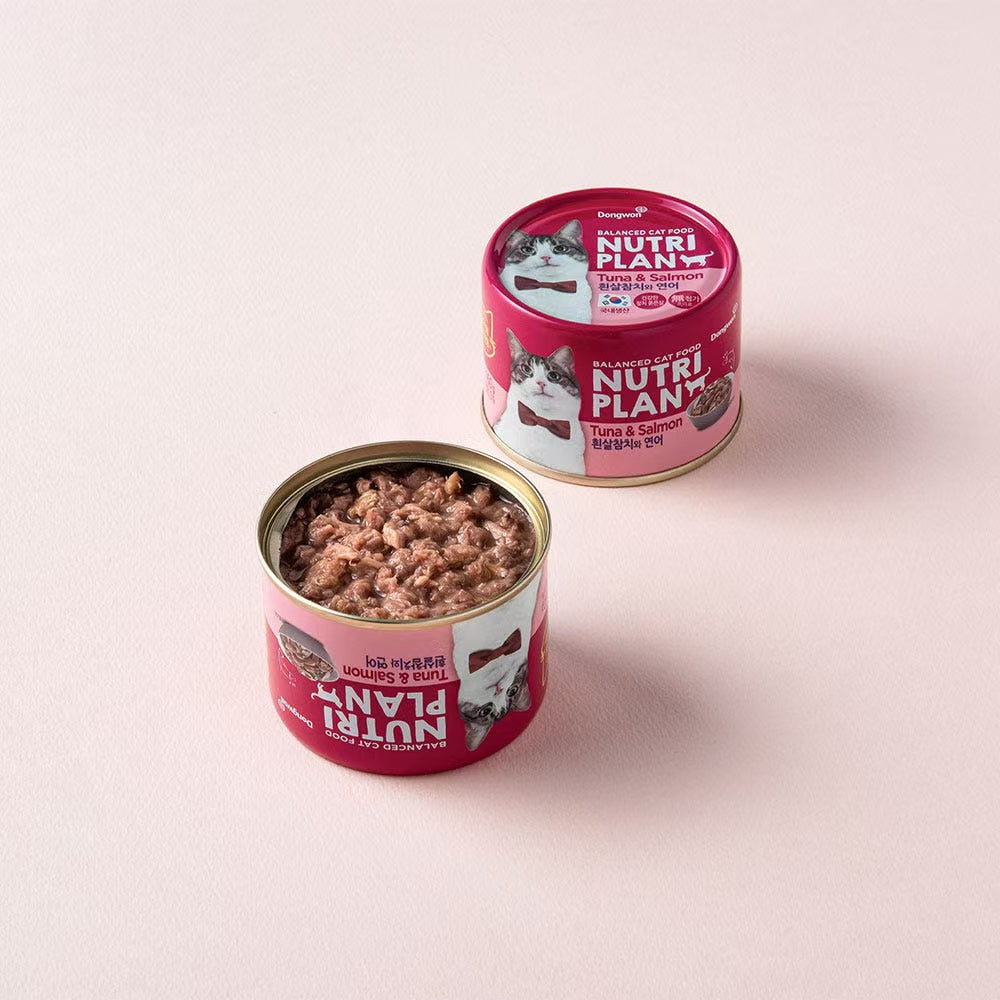 Dongwon Nutri Plan Tins 160g[韩国Dongwon健康配方猫罐头-160g]