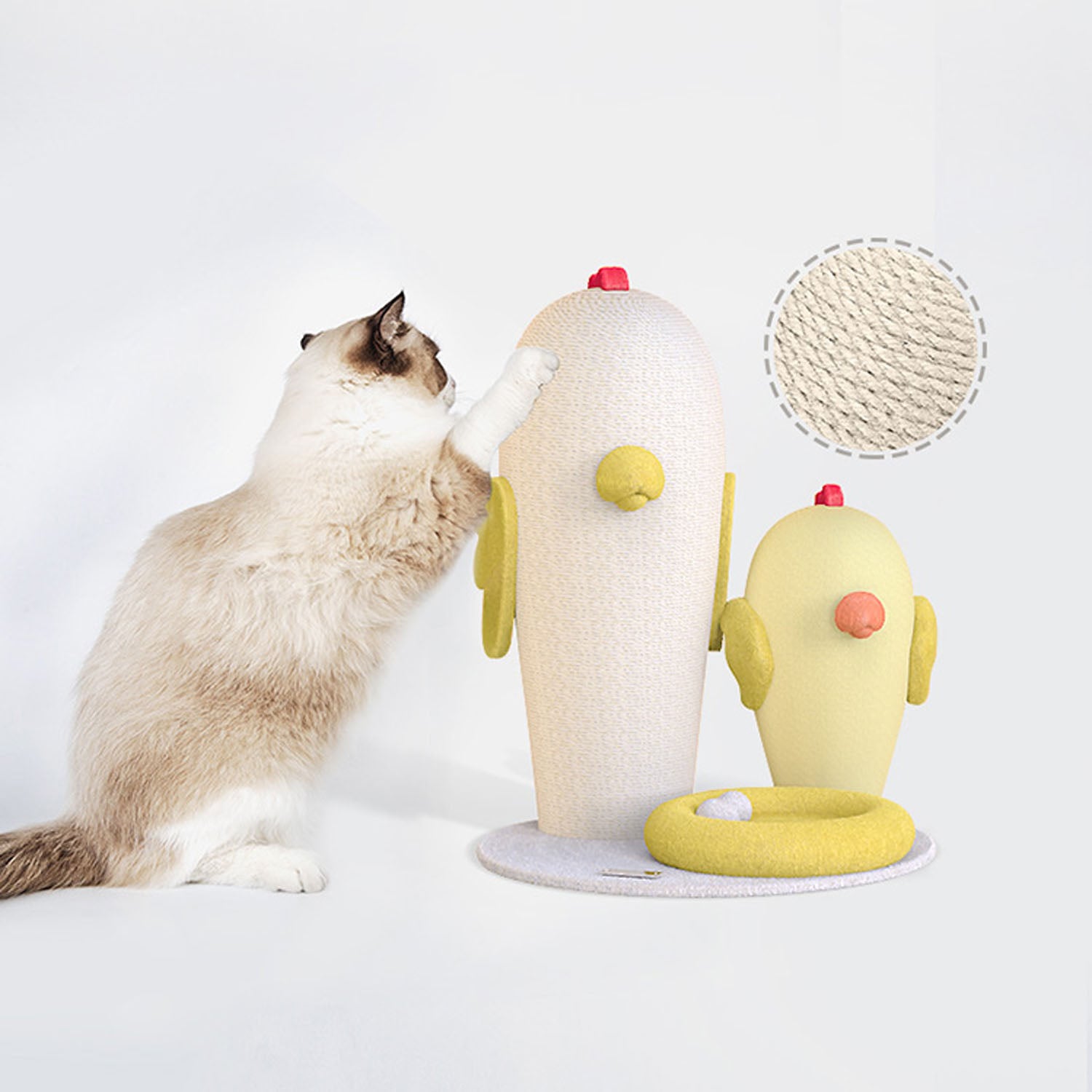 Cute Chicken Scratch Post[可爱小黄鸡猫抓柱] image 6