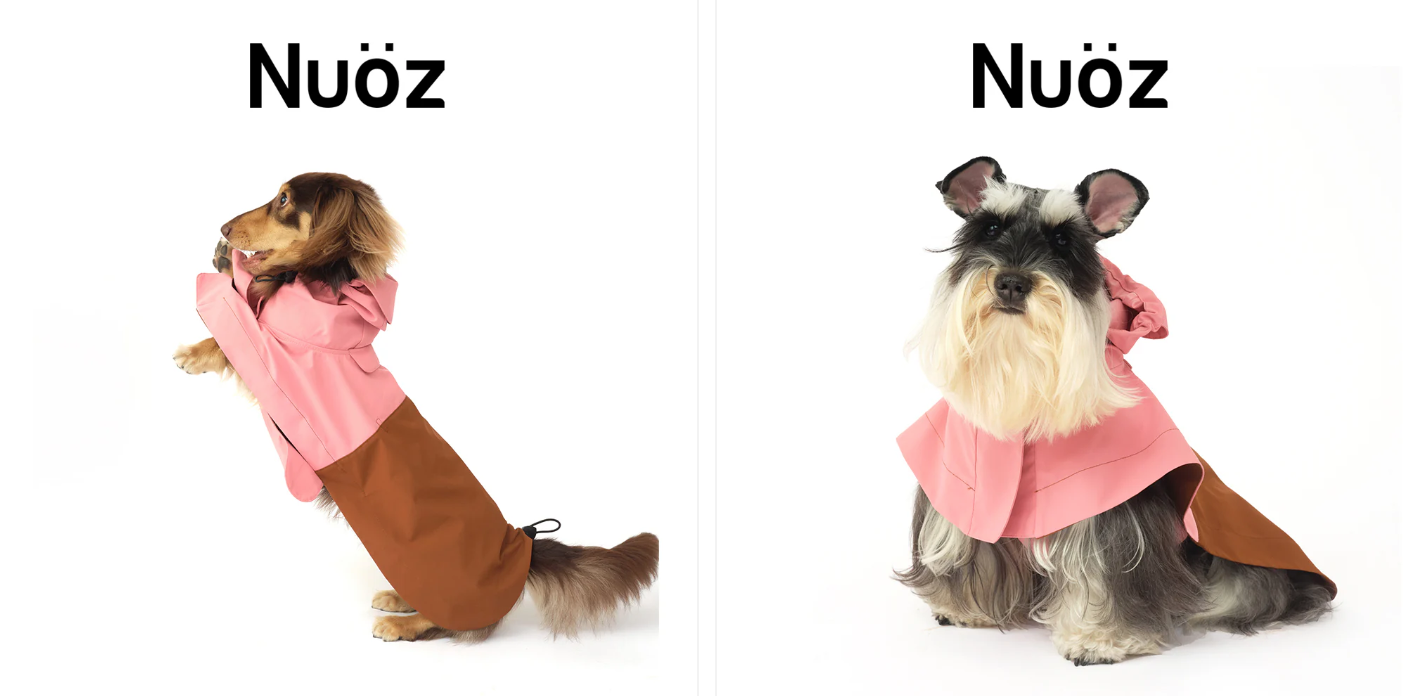 Nuoz Pet Hooded Raincoat image 3
