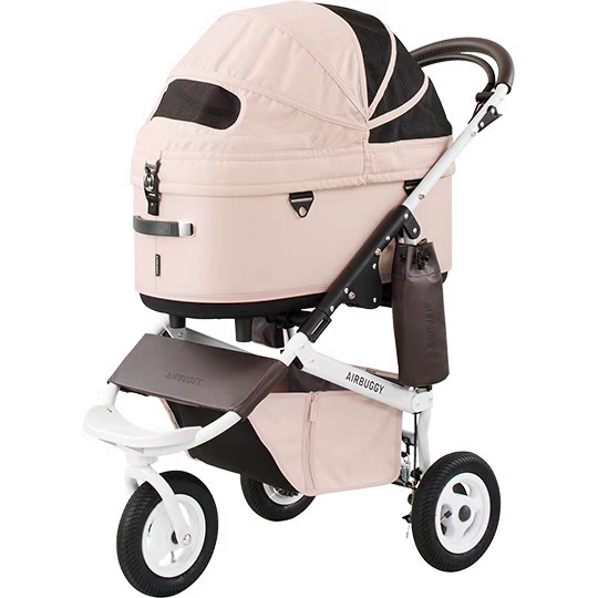 Airbuggy Dome 3 Pink Pet Carrier[Airbuggy Dome3宠物推车-樱花粉] image 2