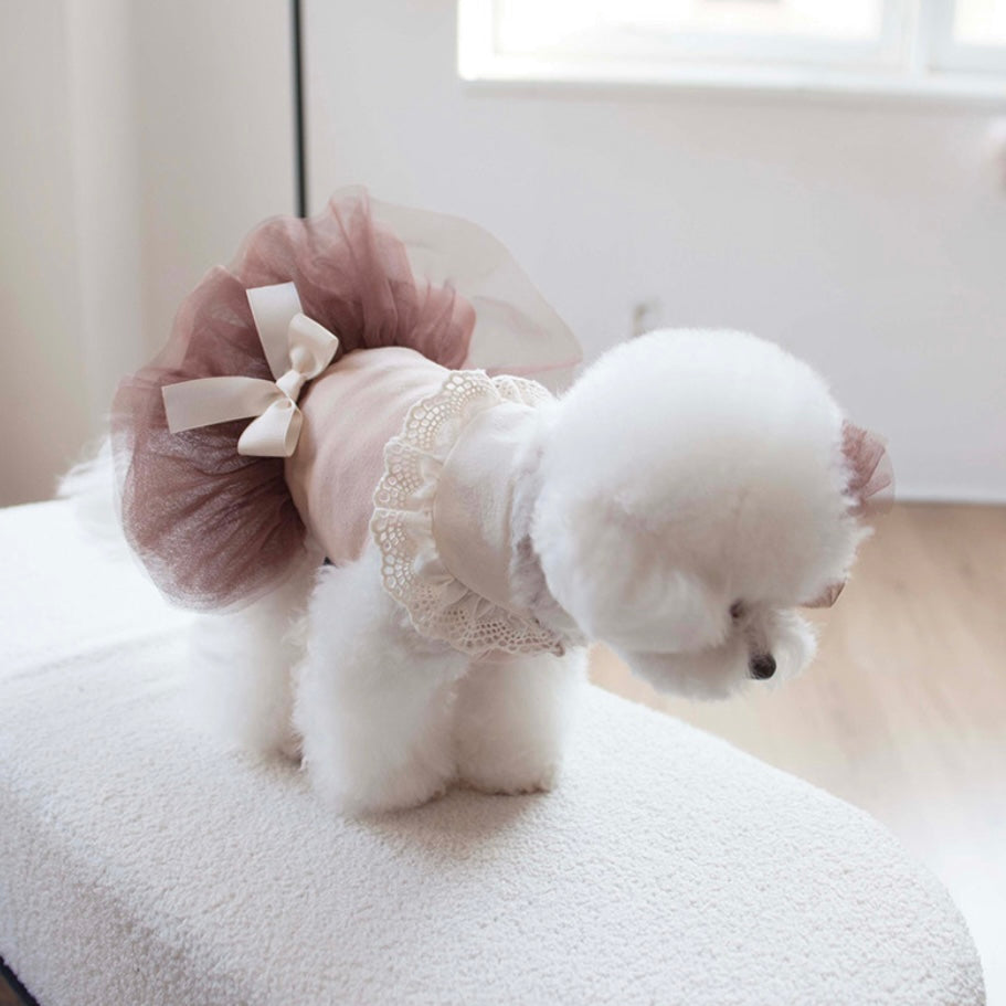 CocoChien Cute Lace Dress[韩国CocoChien可爱蓬蓬连衣裙(2种颜色)] image 6