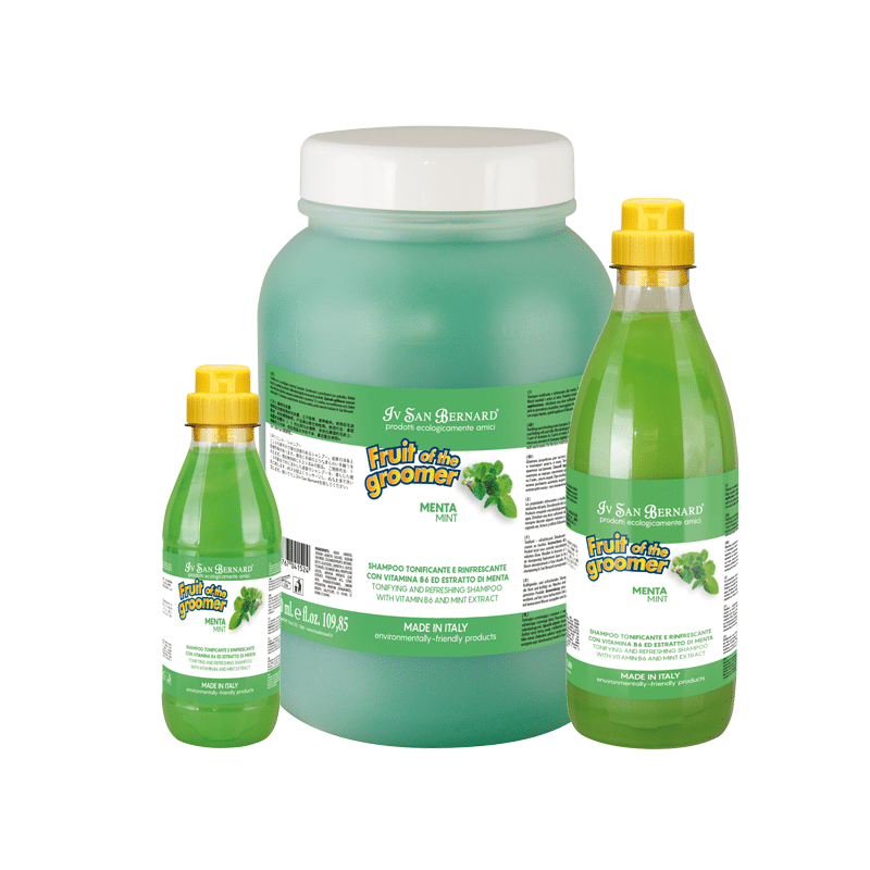 Iv San Bernard-Fruit: Mint(Menta) SH/CON[伊珊娜-水果系列: 薄荷香波/护毛素] image 1