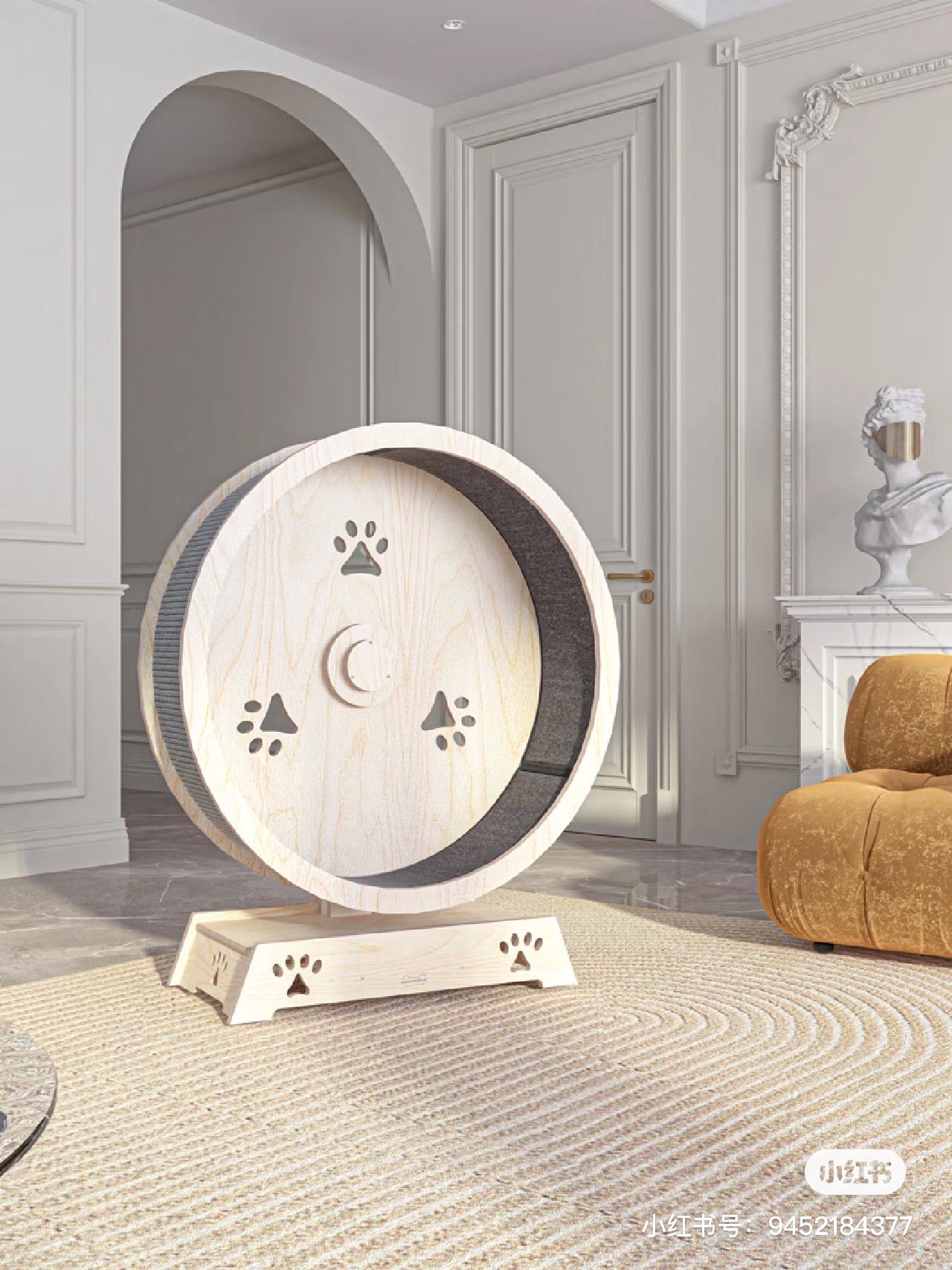 Honeypot Cat-Running Wheels:3rd Generation TrackReplacable[蜜罐猫-三代猫咪跑步机内芯可替换] image 0