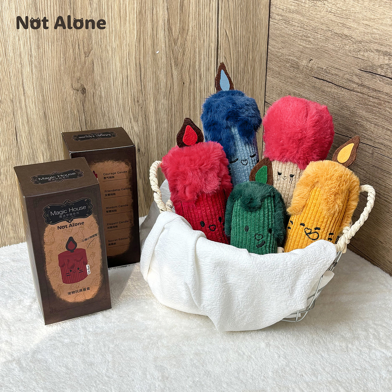 NotAlone-Magic House Candle Pet Plush Toy Blind Box[不孤岛-魔法学院系列宠物玩具盲盒] image 1