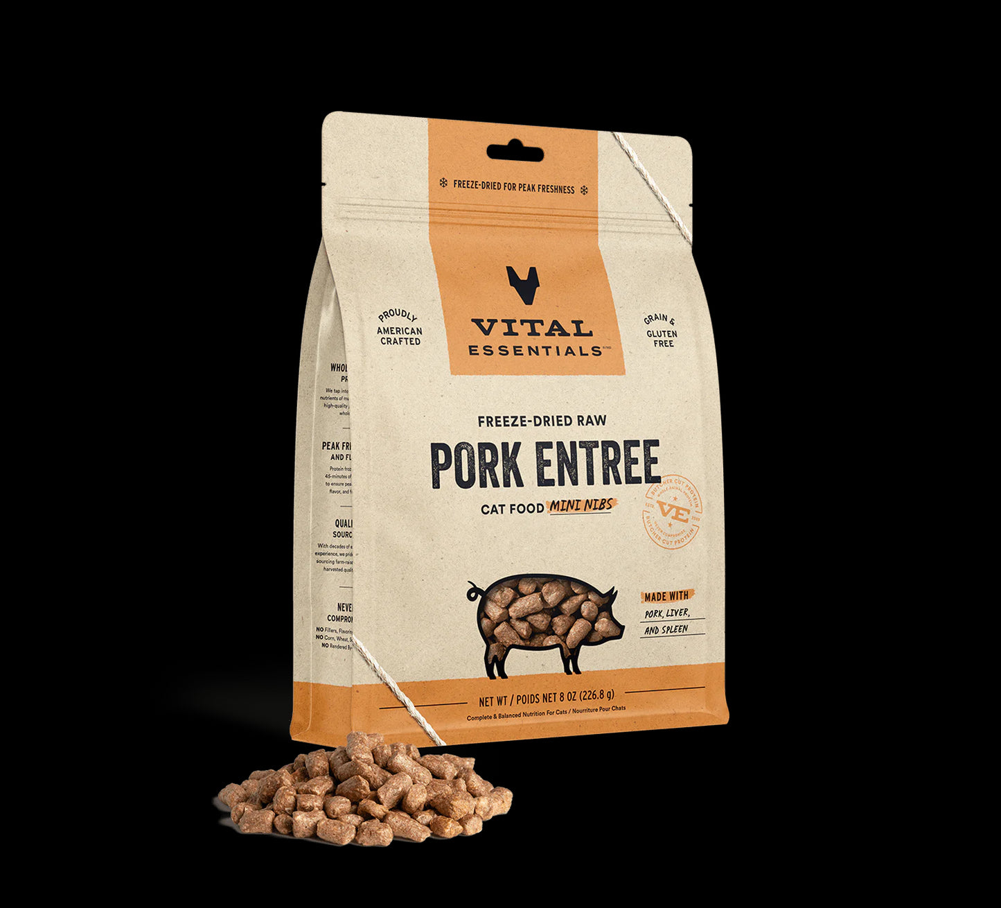 VE Cat-Freeze-Dried-Mini Nibs-12oz-6Tastes-NewEdition[VE猫用肉粒主食冻干-12oz-6种味道] image 9