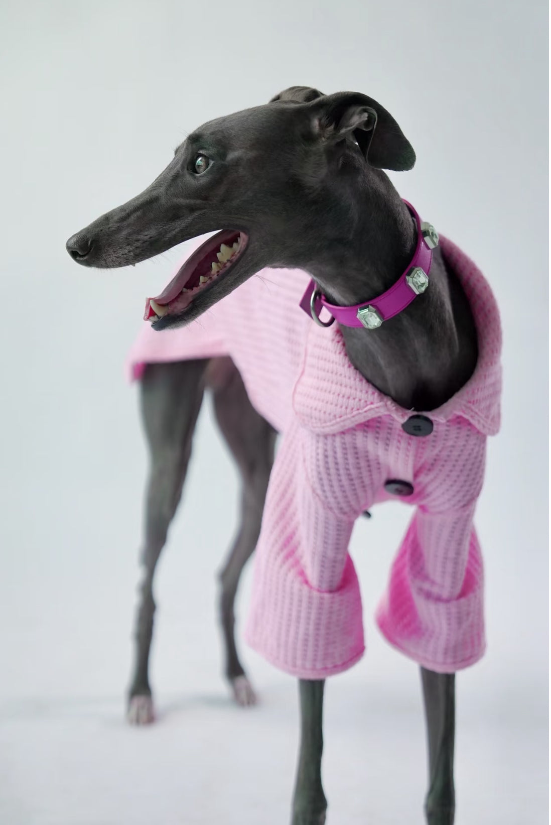 RIX CHIC BabyPink T-Shirt 华夫格两脚衣 image 2