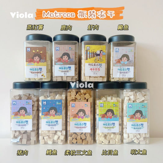 Matroos-Bottled Freeze-Dried Treats:9 Varieties[Matroos-瓶装冻干合辑:9种口味] image 0