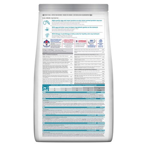 Hill's Hypoallergenic Adult Dry Cat Food[Hill's低敏成猫干粮/鸡蛋昆虫蛋白配方-玻璃胃/祛泪痕专用]