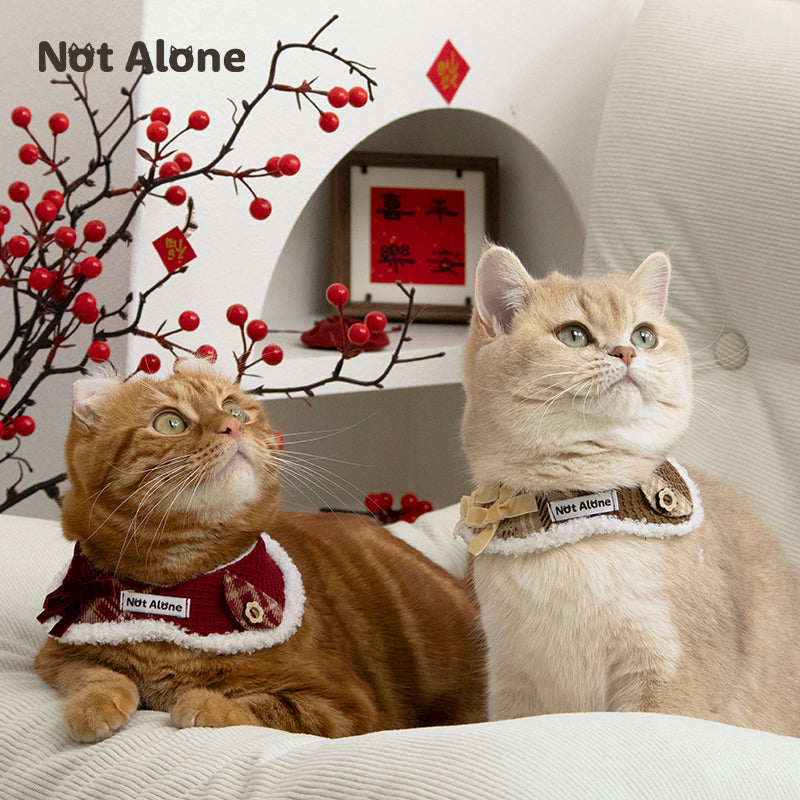 NotAlone-Lucky Pawket New Year Pet Bib[不孤岛-新年装点好运系列宠物口水巾] image 1