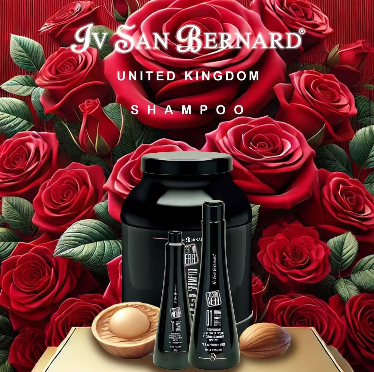 Iv San Bernard-Black Passion: Shampoo 01[伊珊娜-黑炫系列: 香波01] image 0