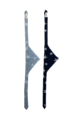 Patuu Star Print Denim Bandana image 2