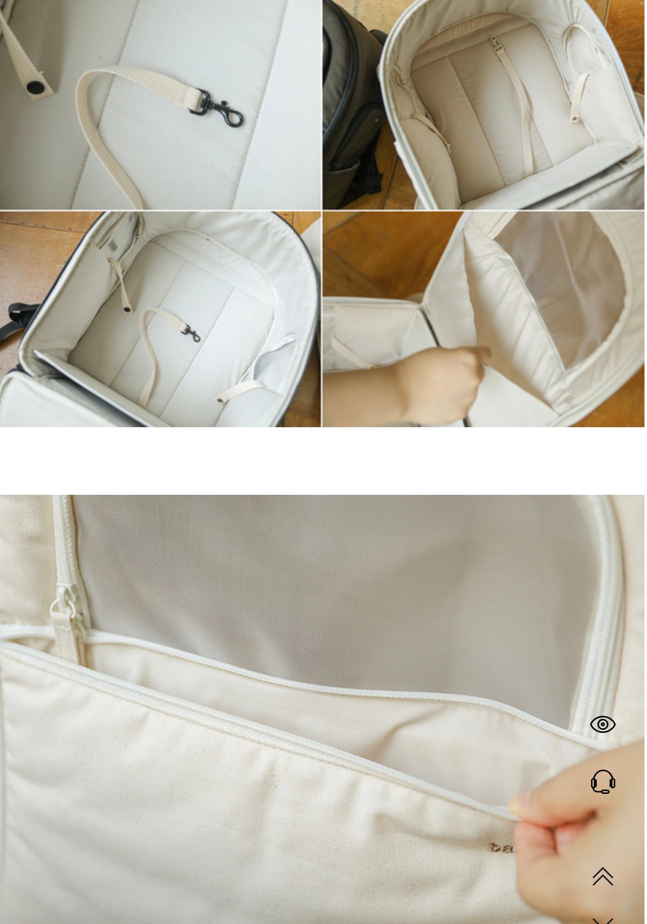 韩国ba&ttang宠物背包(4色可选) image 9