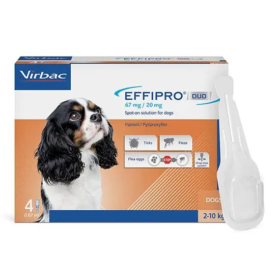 EFFIPRO® DUO Spot-On Flea and Tick Treatment for Dogs[EFFIPRO狗狗体外驱虫药-跳蚤+蜱虫] image 0