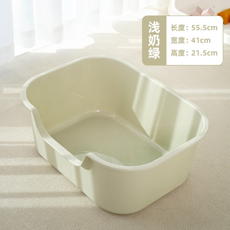 Big Strong Open Cat Litter Box-3 Colours-56x41x22cm[大号敞口猫砂盆-3种颜色-56x41x22cm] image 3