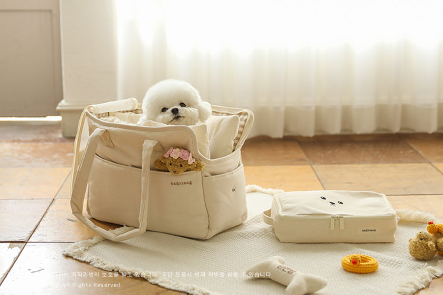 Ba&ttang-Check Two in One Shoulder Bag:ivory[Ba&ttang-两用单肩包:象牙白] image 11