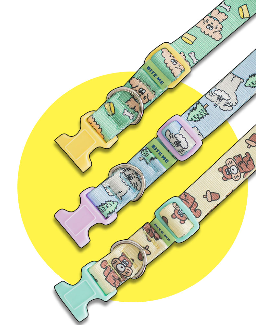 BiteMe x ScootyStudio-Pet Leash:No Collar[BiteMe与ScootyStudio-联名款牵引绳:无项圈] image 1