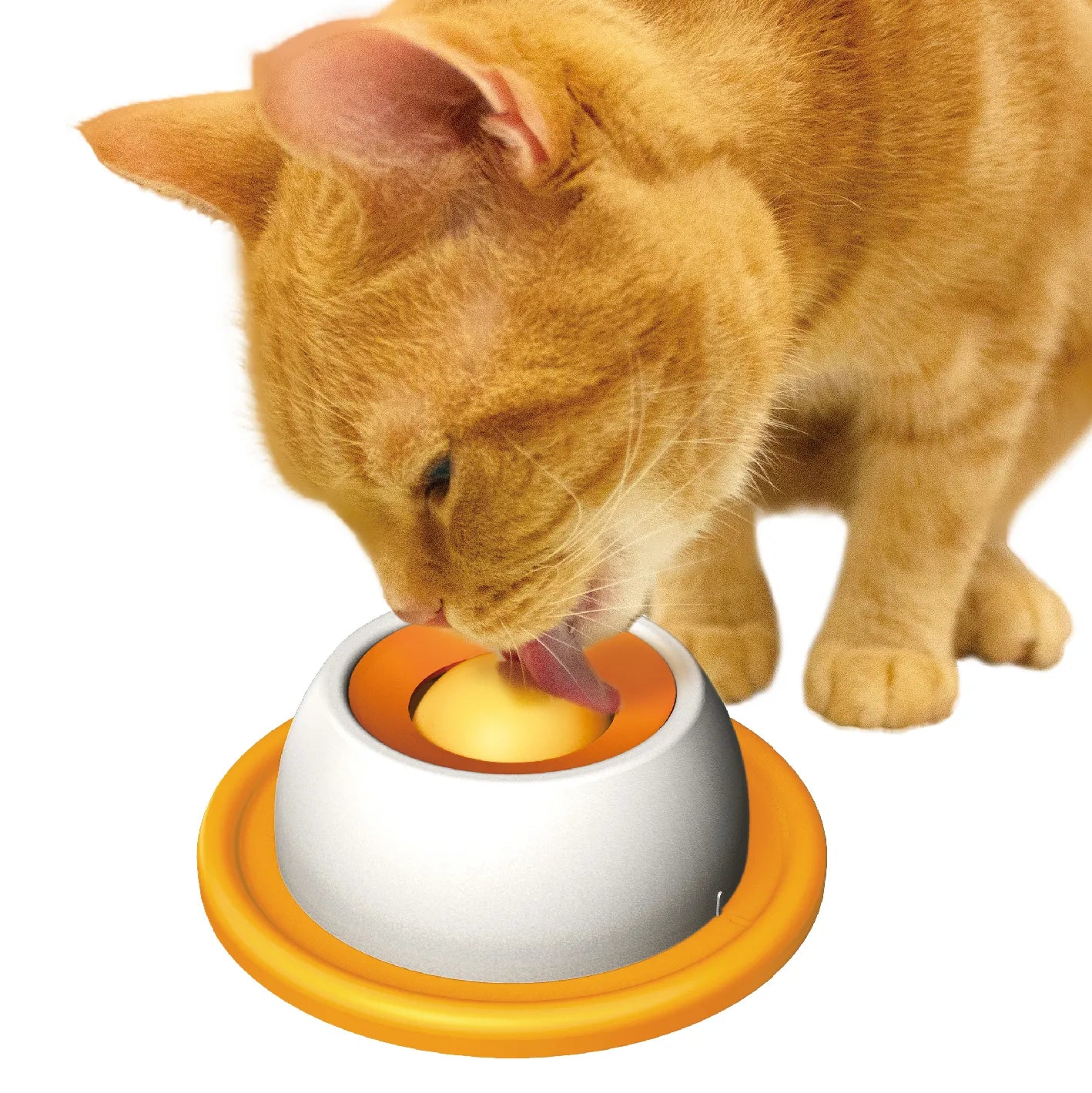 Cattyman-Lick Ball Feeder For Cat[Cattyman-舔舔液体慢食器] image 0
