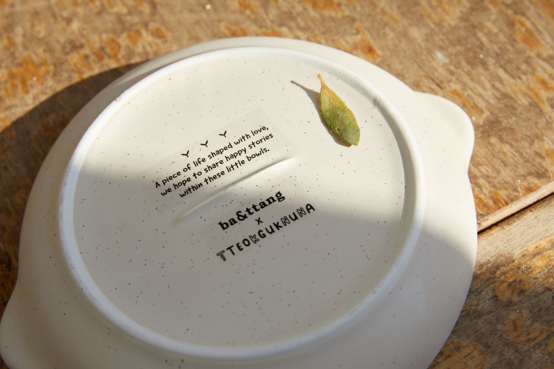 Ba&ttang-Hello Bear Plate:2color[Ba&ttang-Hello Bear宠物盘] image 4