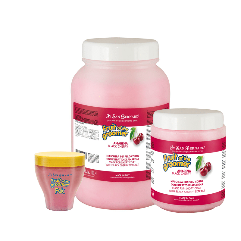 Iv San Bernard-Fruit: BlackCherry SH/CON[伊珊娜-水果系列: 黑樱桃香波/护毛素] image 2