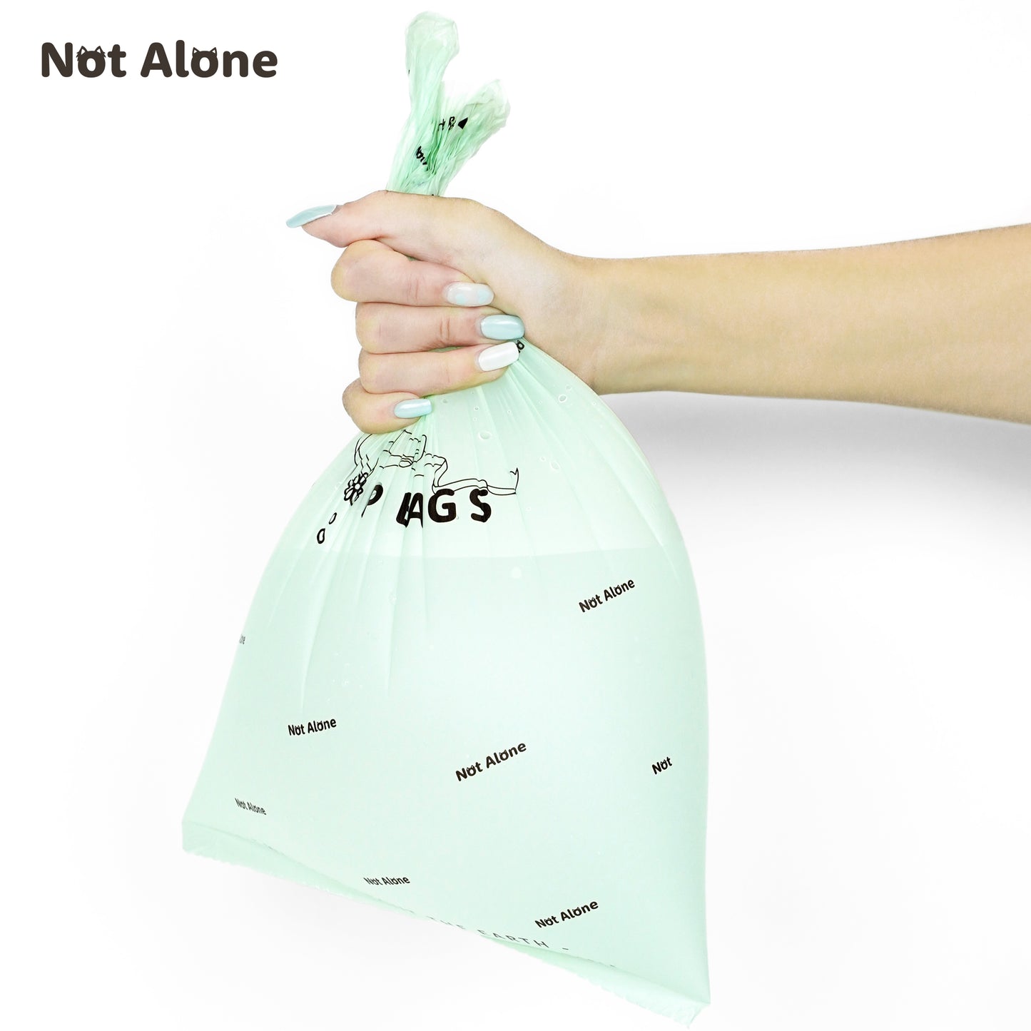 NotAlone-Compostable Poop Bags[不孤岛-全降解宠物拾便袋捡屎袋便便袋] image 1
