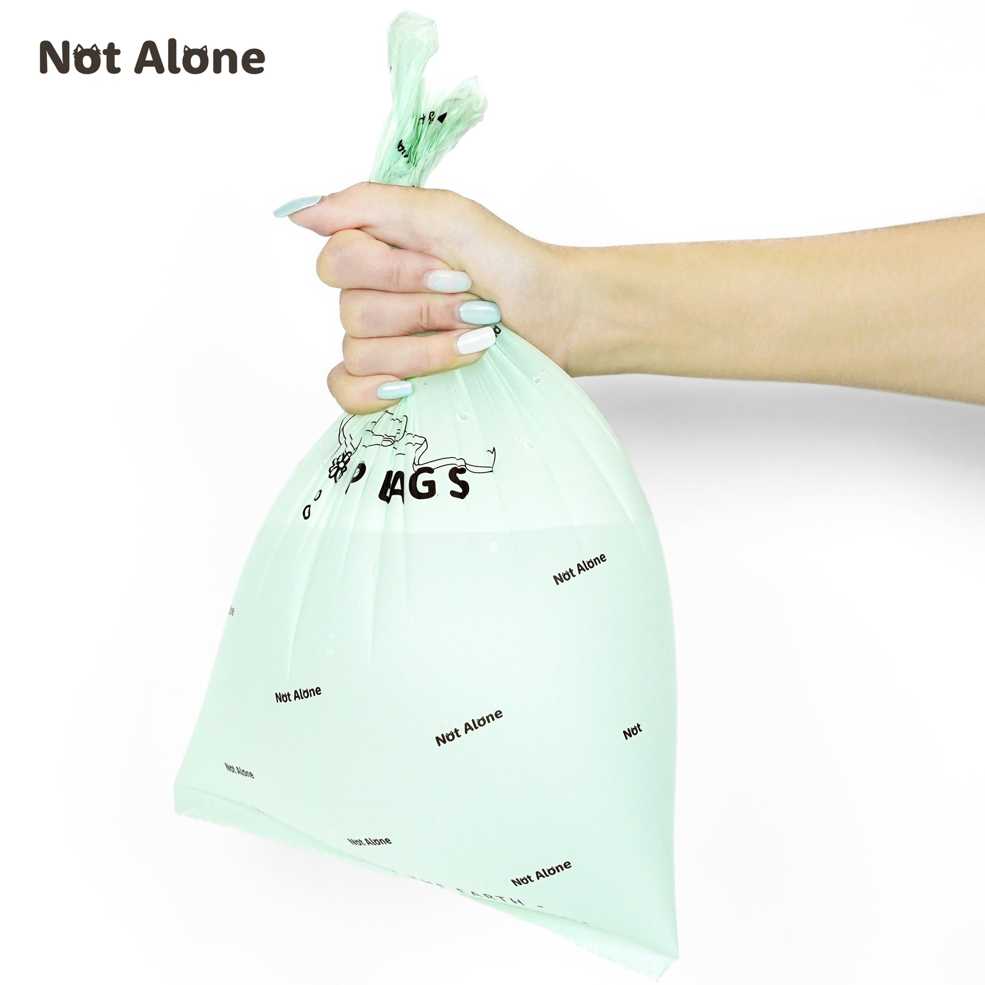 NotAlone-Compostable Poop Bags[不孤岛-全降解宠物拾便袋捡屎袋便便袋] image 1