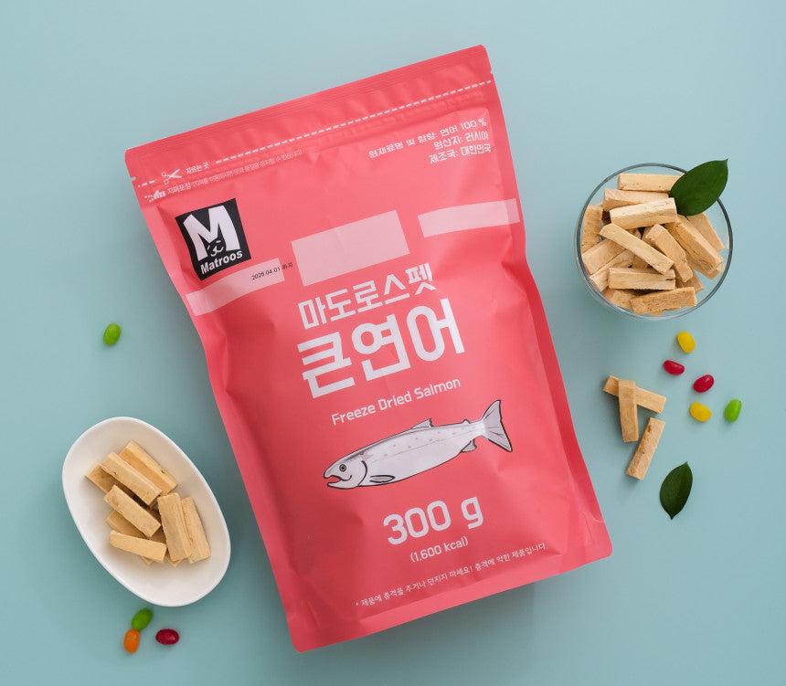 Matroos-Freeze-Dried Soft Red Salmon:300g[Matroos-三文鱼冻干:300g】 image 1