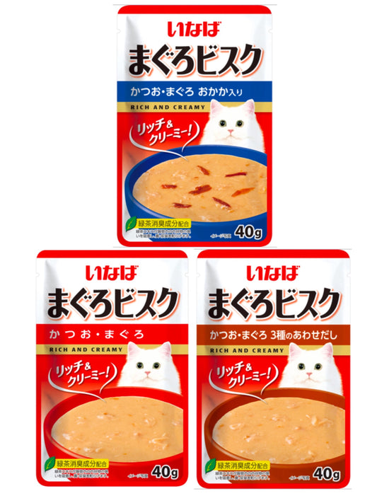 NEW!INABA-Silky Thick Soup Meal Pack:40g[新品INABA-丝滑浓汤餐包:40g] image 0