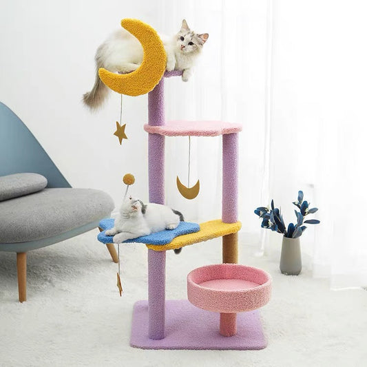 Colourful Moon-Star Cat Tree[星月猫爬架-3款可选] image 0