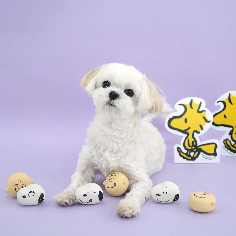 Snoopy Soft Sounding Emoji Latex Toy[韩国Snoopy联名Emoji咬咬玩具] image 2