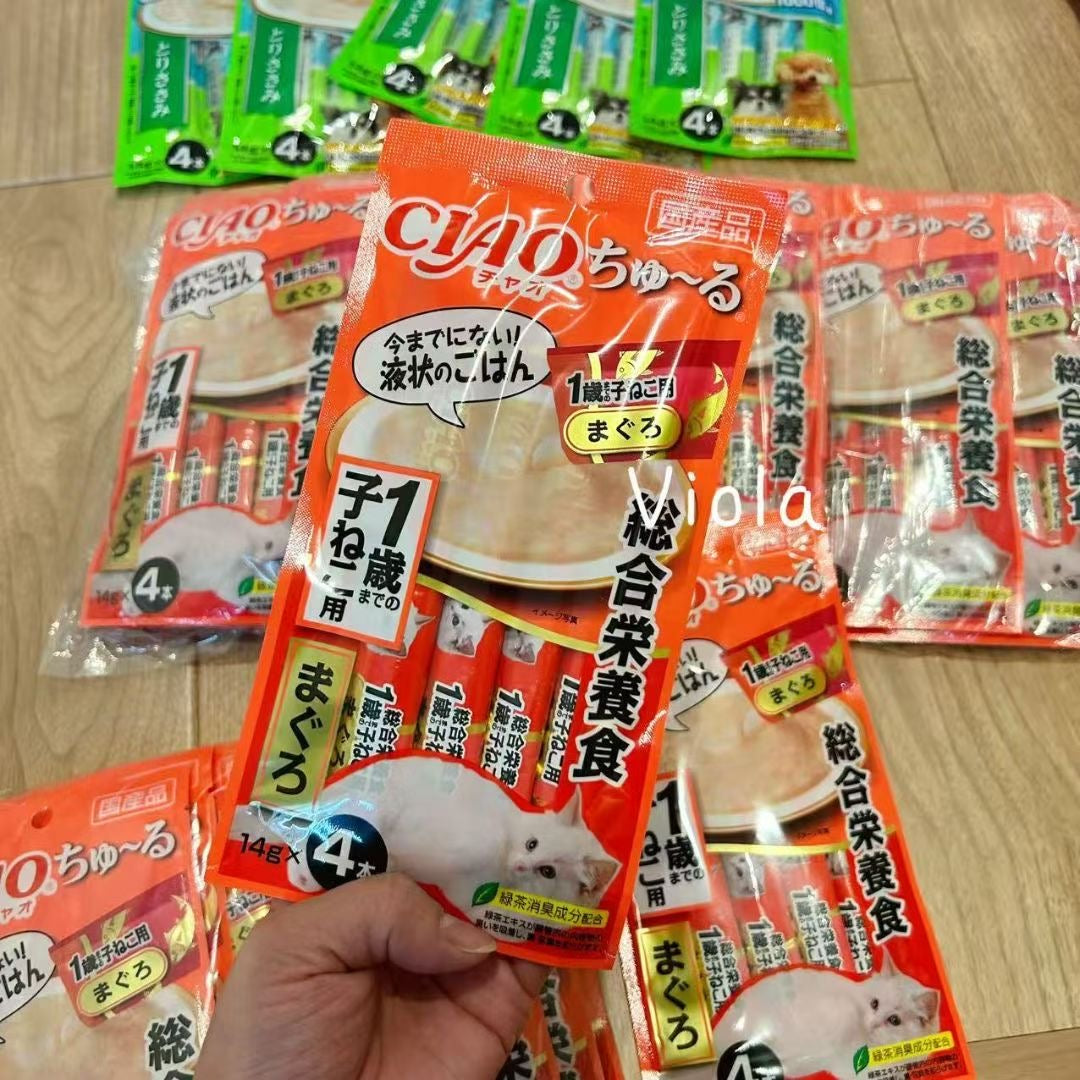 CIAO 幼猫综合营养猫条｜1岁以内专用 image 1