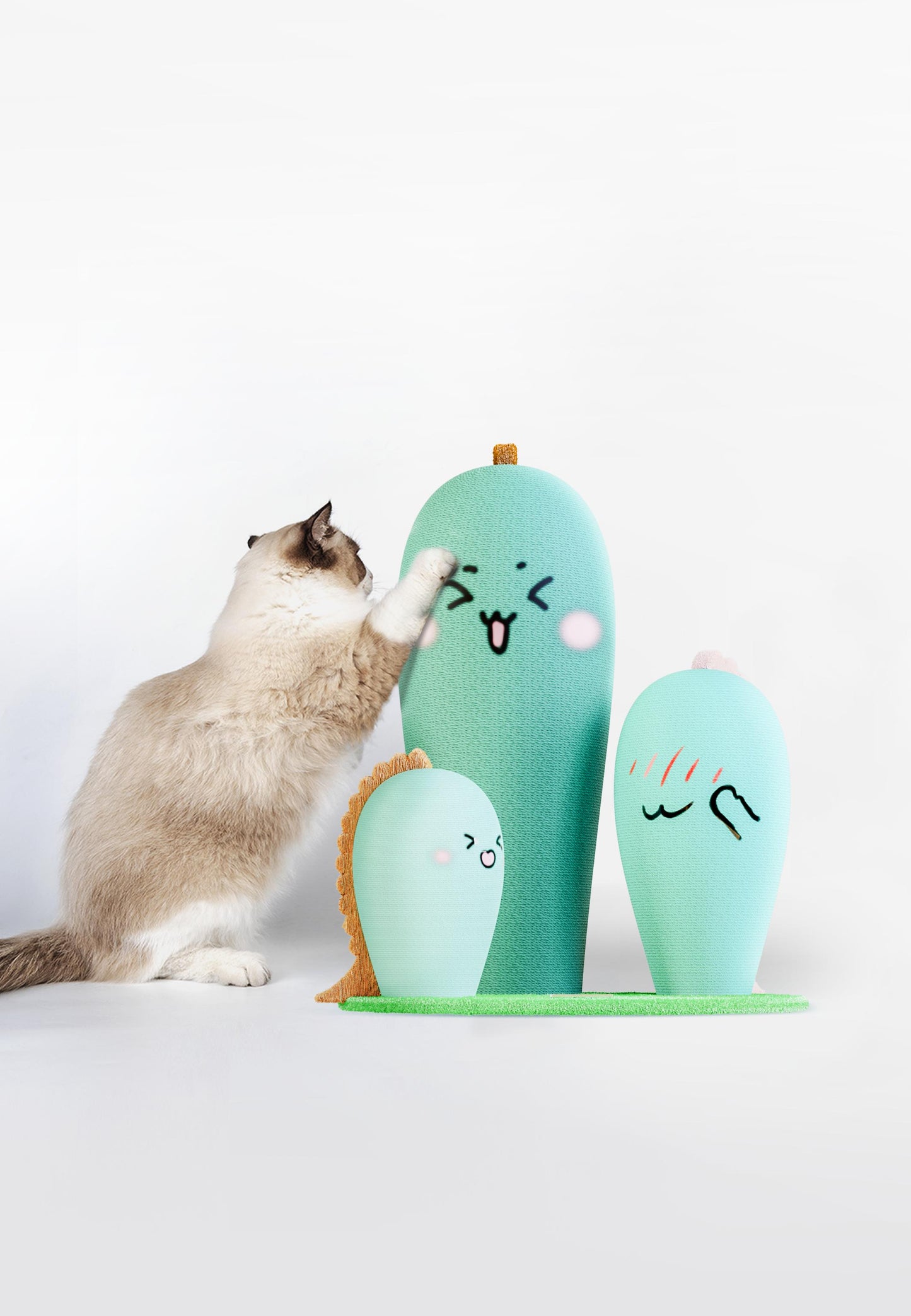 Little Dinosaur Cat Scratch Post[可爱小恐龙猫抓柱] image 3