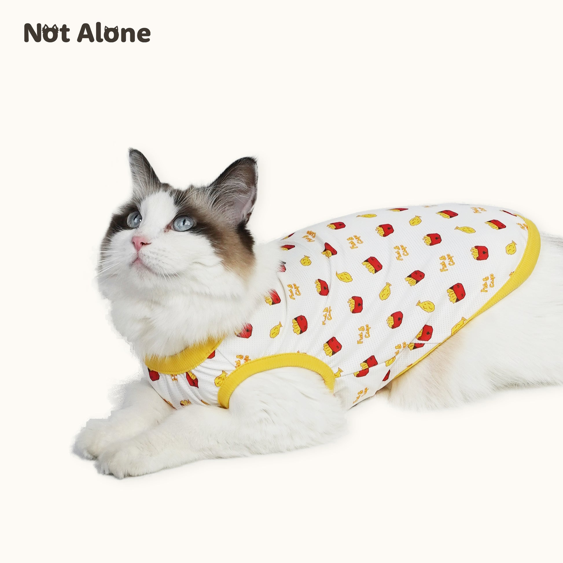 NotAlone-London Trip Pet Vest[不孤岛-伦敦之旅系列炸鱼薯条宠物凉凉衣] image 3