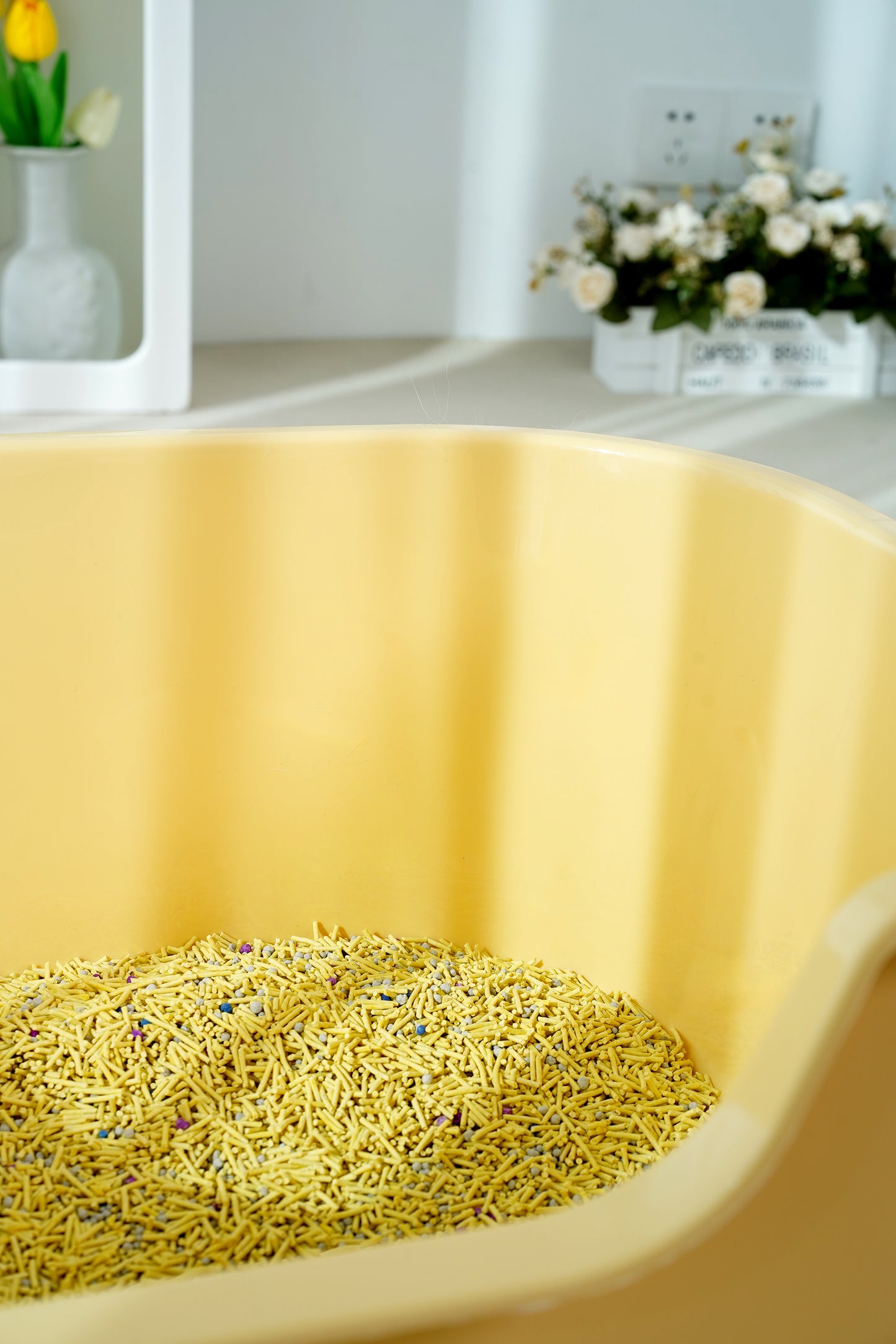 Big Strong Open Cat Litter Box-3 Colours-56x41x22cm[大号敞口猫砂盆-3种颜色-56x41x22cm] image 4