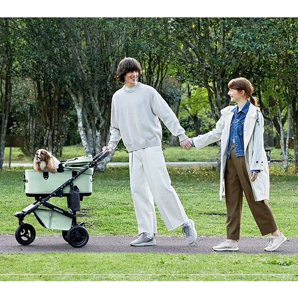 Airbuggy Dome 3 Grass Green Pet Carrier[Airbuggy Dome3宠物推车-青草绿] image 0