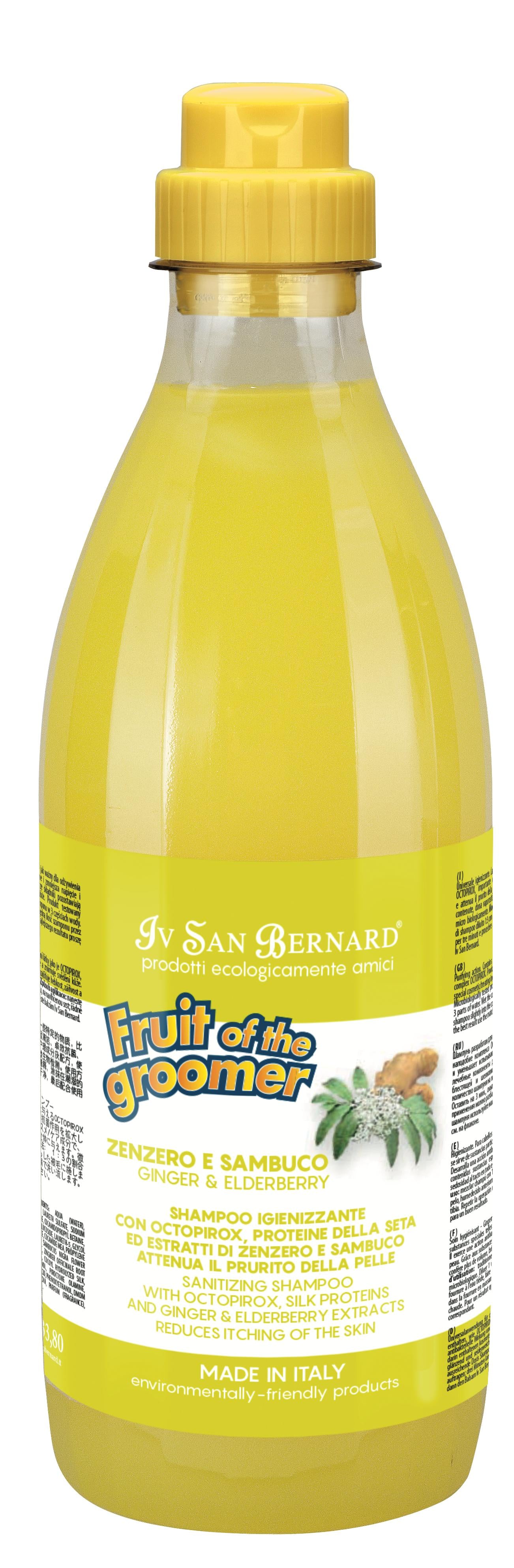 Iv San Bernard-Fruit: Ginger&Elderberry SH/CON[伊珊娜-水果系列: 姜与接骨木香波/护毛素] image 4