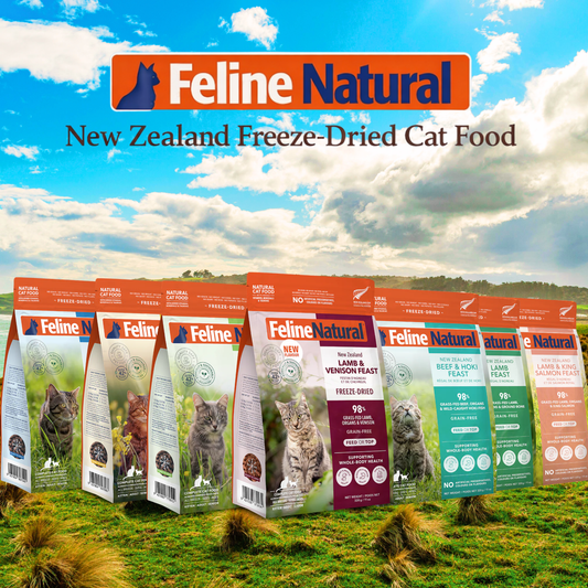 K9 Feline Natural Freeze-Dried-6Tastes-320g[K9主食冻干-6种口味-320g-新增羊肉鹿肉!]