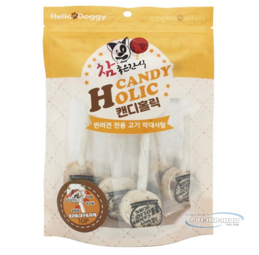 HelloDoggy Candy Holic (韩国-hellodoggy咬咬棒10根装(两种味道)) image 1