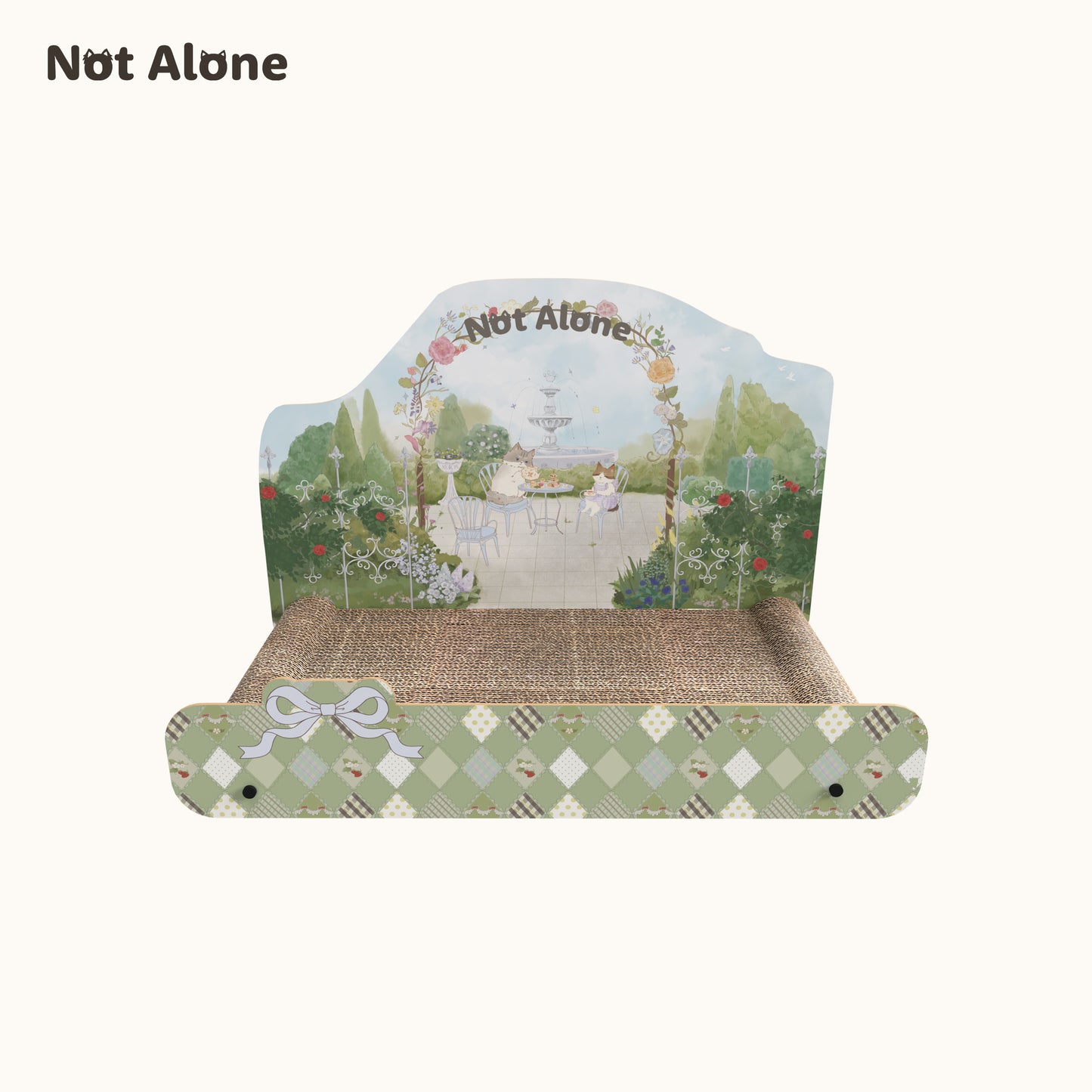 NotAlone-Afternoon Tea Cat Scratching Board[不孤岛-茶话会猫抓板] image 1