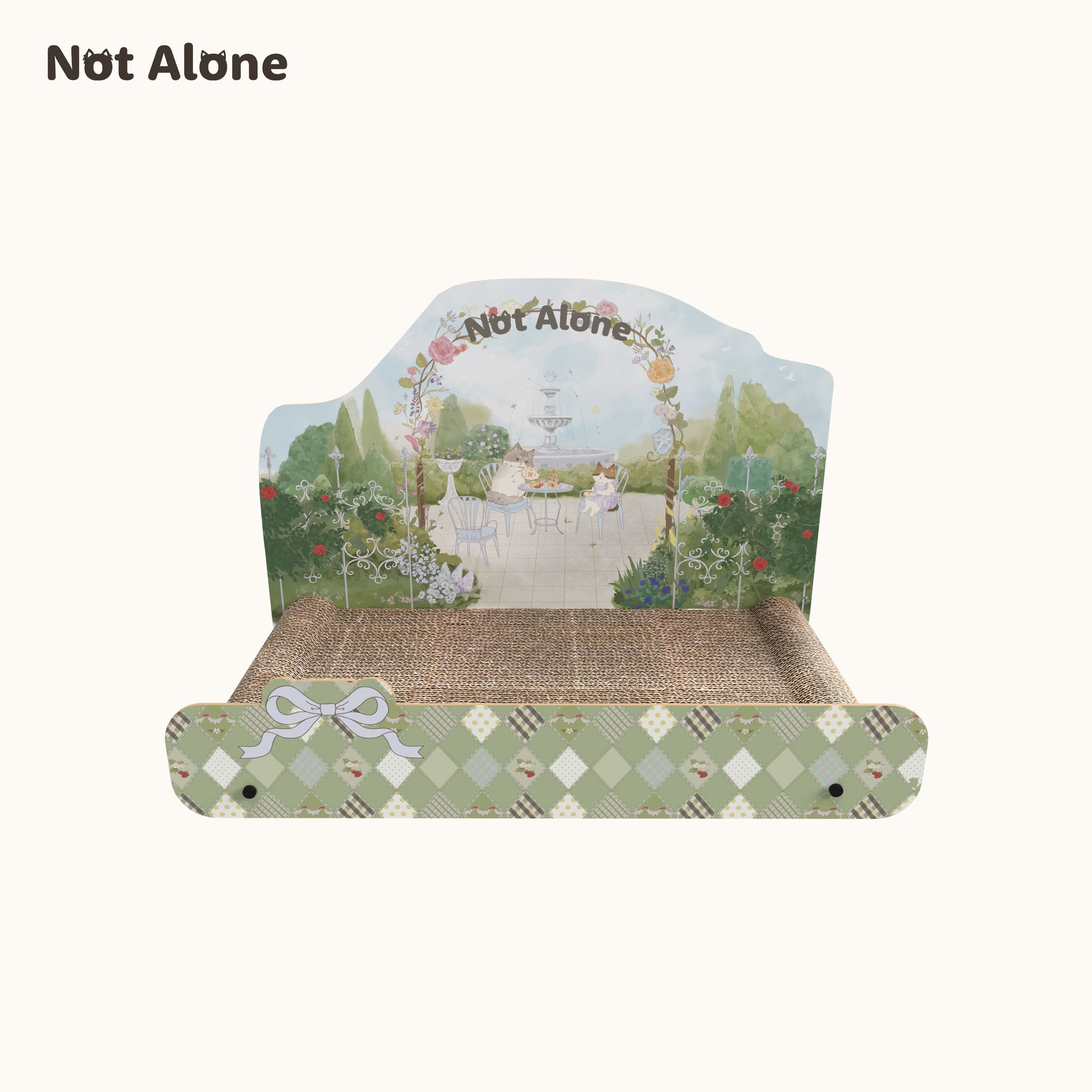 NotAlone-Afternoon Tea Cat Scratching Board[不孤岛-茶话会猫抓板] image 1