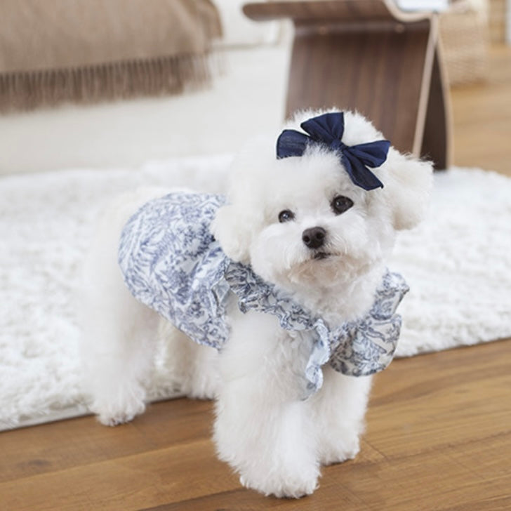 CocoChien Vintage Dress[韩国CocoChien复古印花连衣裙] image 5