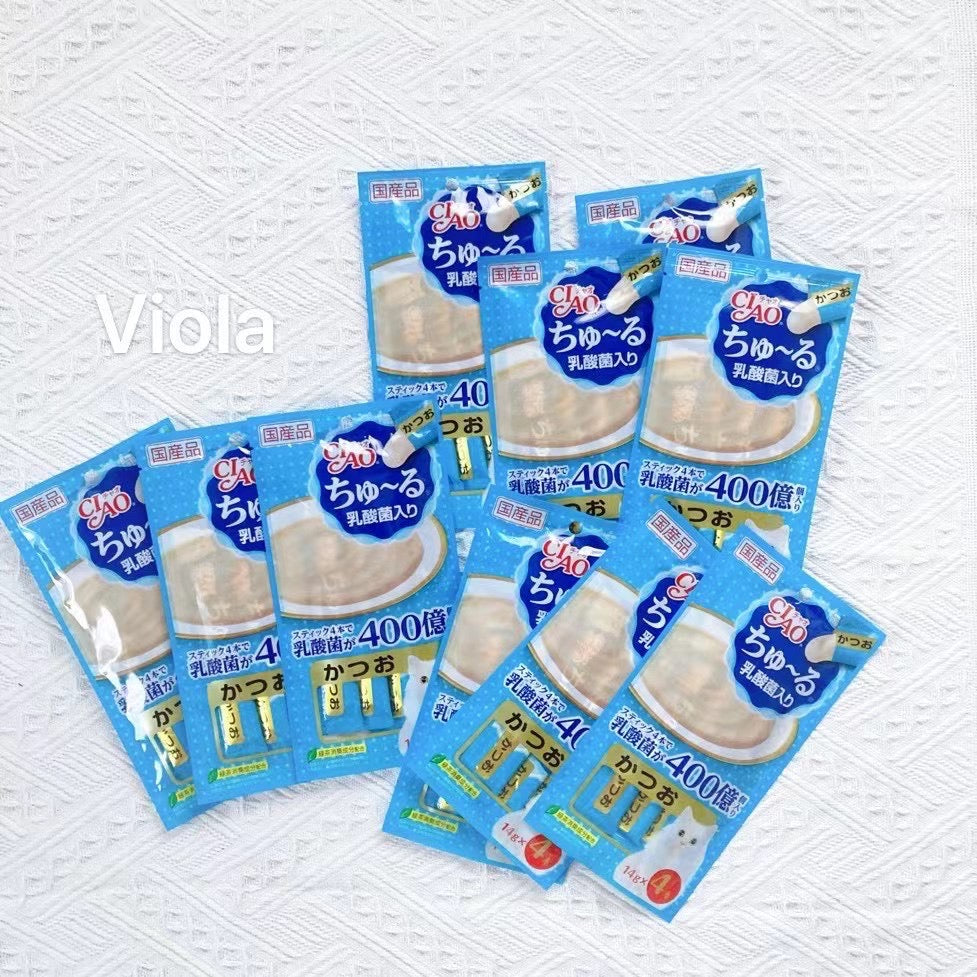 CIAO-Pro-Digestive Paste Treats:3Flavors[CIAO-乳酸菌营养猫条:3种味道] image 4