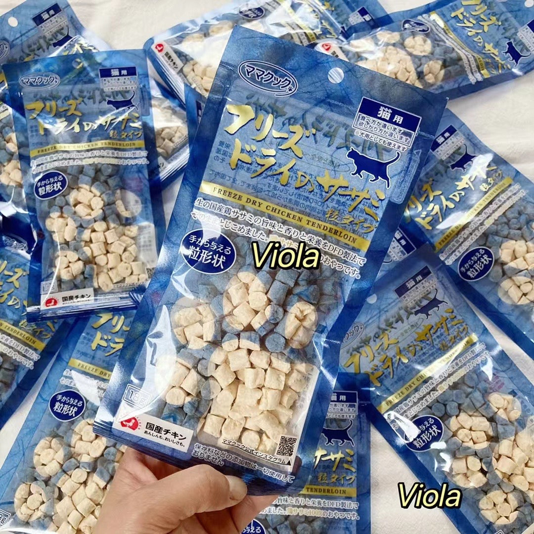 MamaCook CatTreat-Freeze-Dried Diced Chicken:18g[但马猫用零食-鸡胸肉粒冻干:18g] image 2