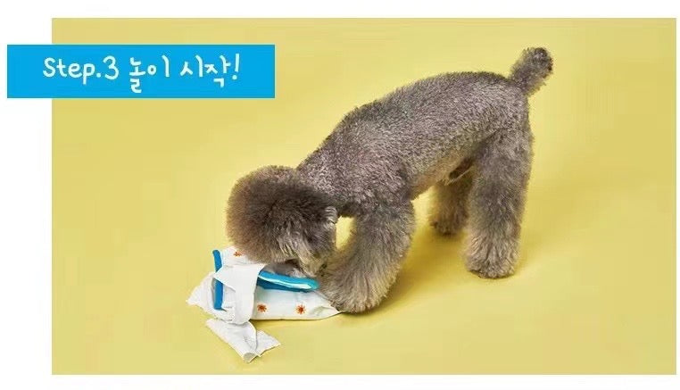 Special Pet Teasing Toys-Wet Wipe Style[韩国自嗨解压玩具系列-湿巾抽] image 4